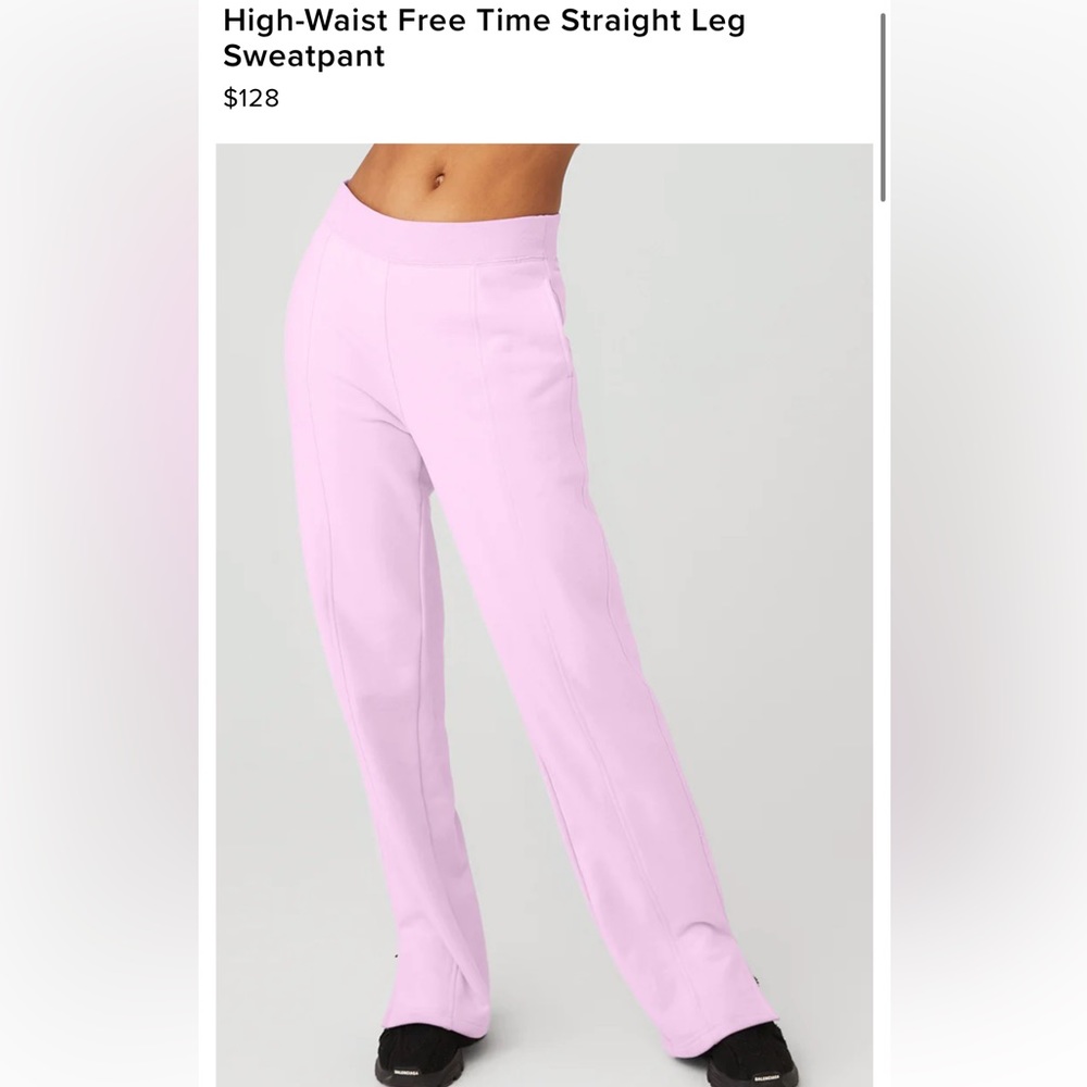 High Waist Free Time Alo sweat pant
